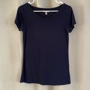 Banana republic navy top